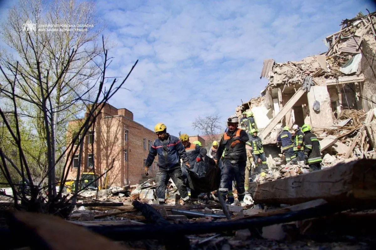 Los drones rusos alcanzaron varias zonas urbanas/AFP