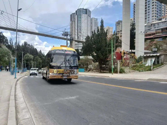 El servicio de La Paz BUS se retoma de forma progresiva. FOTO: GAMLP