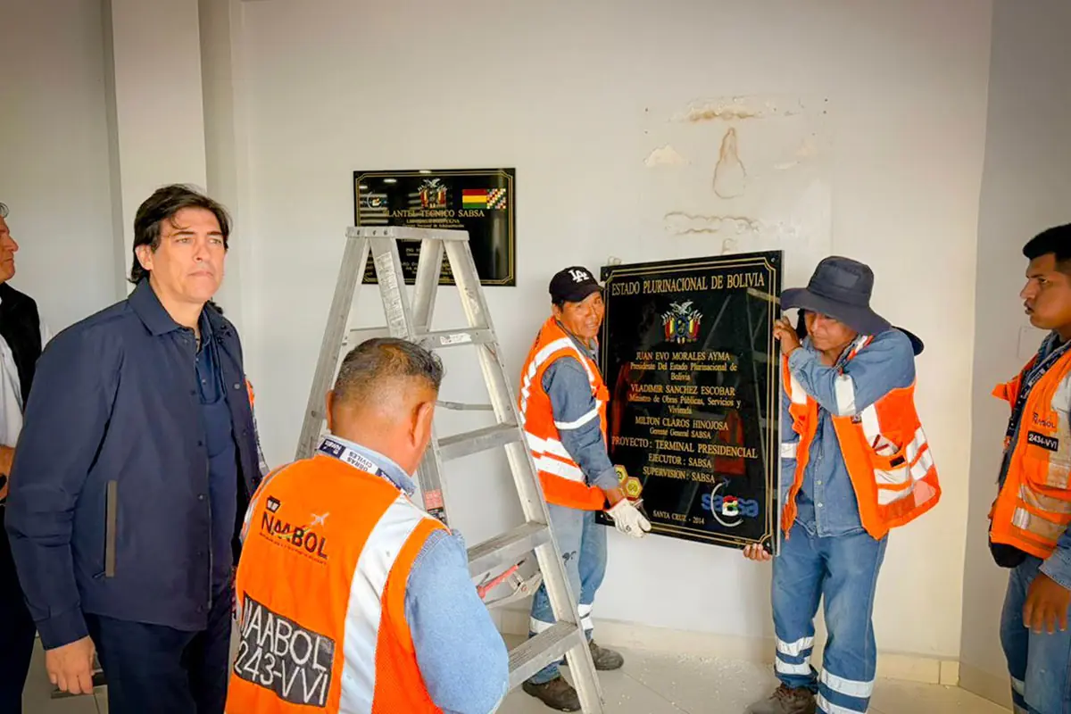 Inician trabajos para reconversión de la terminal presidencial de Viru Viru