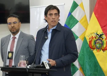 El ministro de Obras Públicas, Mauricio Zamora. Foto: APG