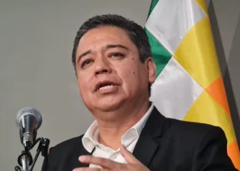 El vocero presidencial, José Luis Gálvez. Foto: APG