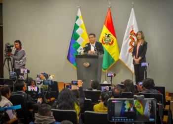 El vocero presidencial, José Luis Gálvez. Foto: DIRCOM