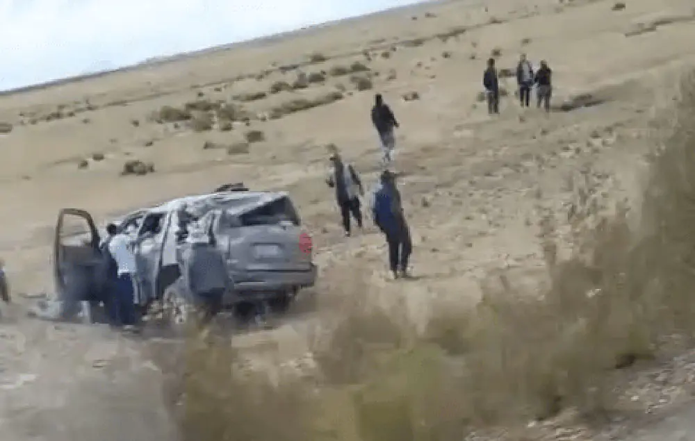 Accidente en la ruta Oruro – Pisiga deja un muerto y cuatro heridos