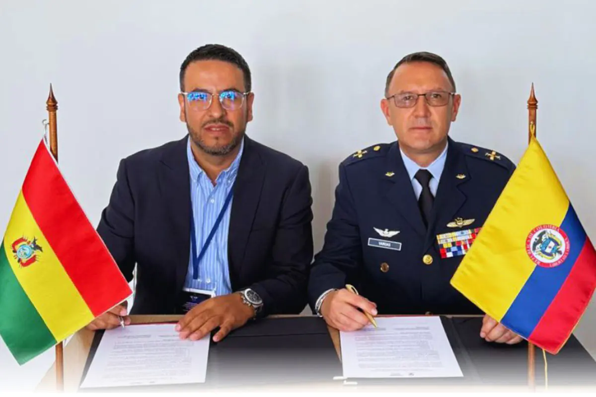Bolivia y Colombia fortalecen cooperación en uso de combustibles en aviación