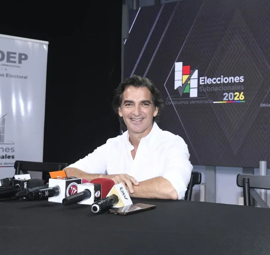 Manuel Saavedra, alcalde electo de Santa Cruz/OEP