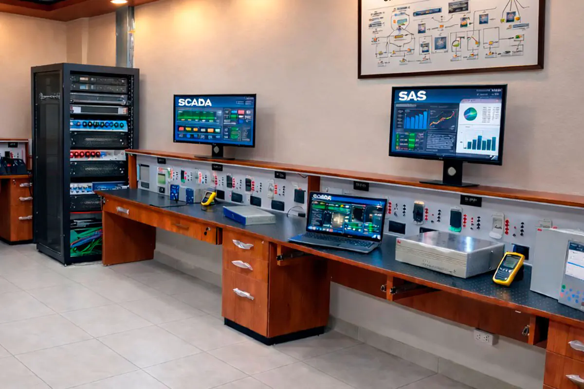 ENDE refuerza la seguridad eléctrica con laboratorio Scada