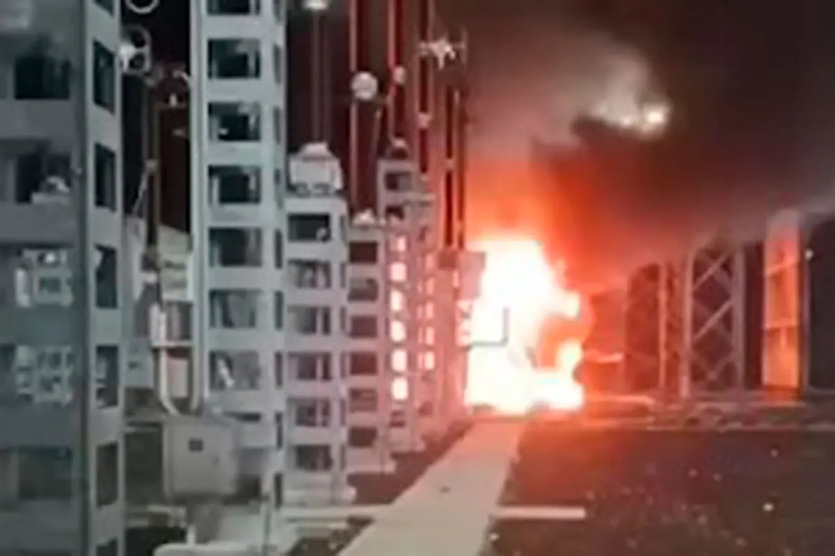 ENDE reporta falla técnica e incendio en subestación Carrasco