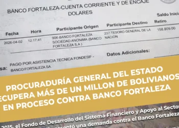 Publicación de la Procuraduría General del Estado  sobre el proceso contra el Banco Fortaleza