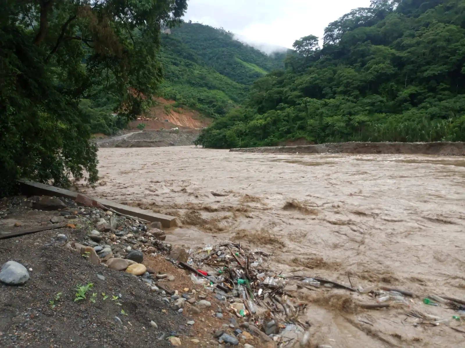 En tres meses se reportaron 4.781 familias damnificadas por lluvias en La Paz