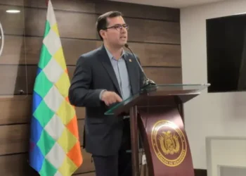 En La Paz, el senador de la alianza Libre, Leonardo Roca.
Foto: RRSS
