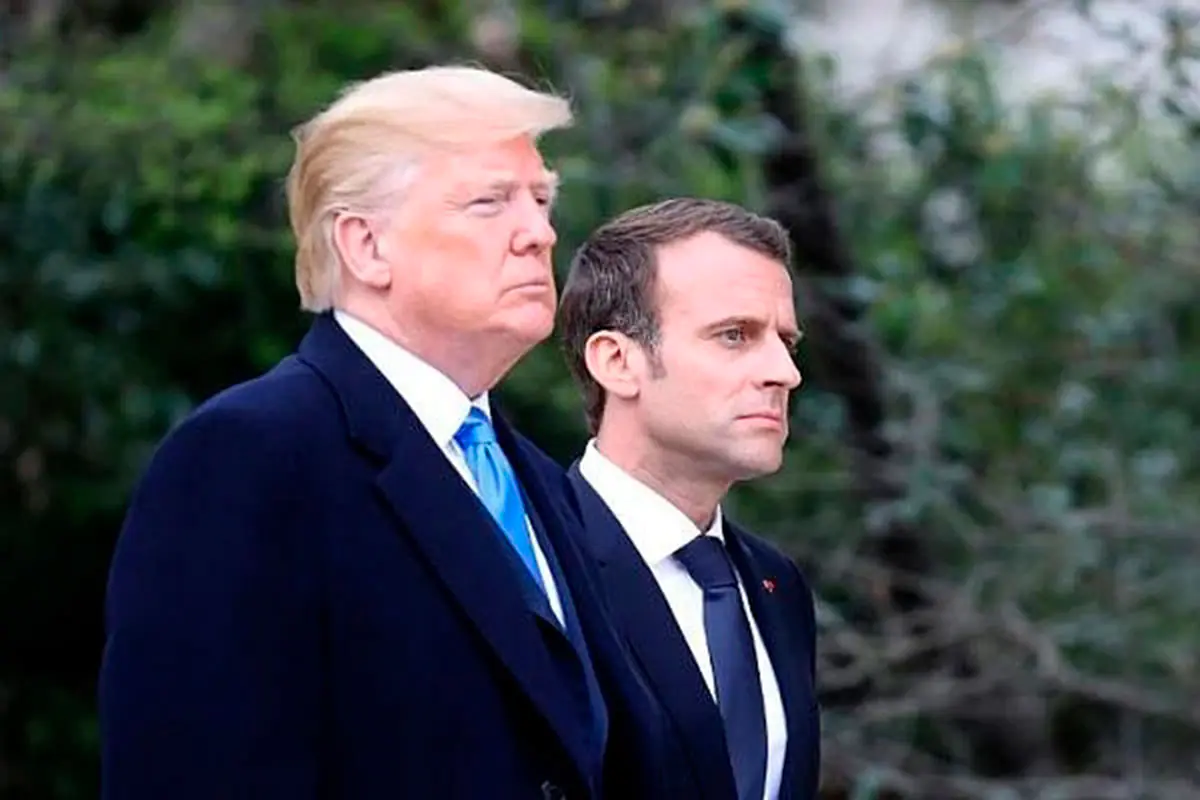 Macron contesta a Trump que Francia ‘no participa’ en la guerra