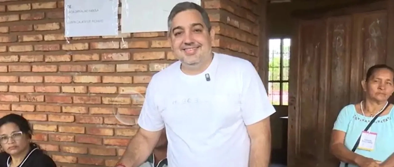 El candidato Hugo Vargas. Foto: Unitel