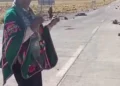 Una autoridad originaria de Corque denunció cobros irregulares de bloqueadores. FOTO: Captura RRSS