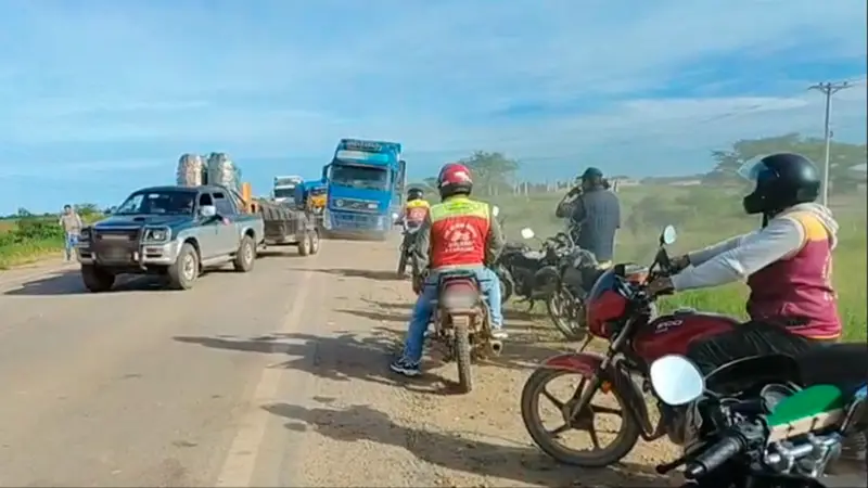 Se normalizó el paso vehicular/RRSS
