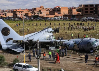 El avión Hércules C-130 quedó destruido/APG