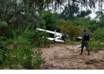 La avioneta fue encontrada en un lugar alejado/Gendarmería Argentina