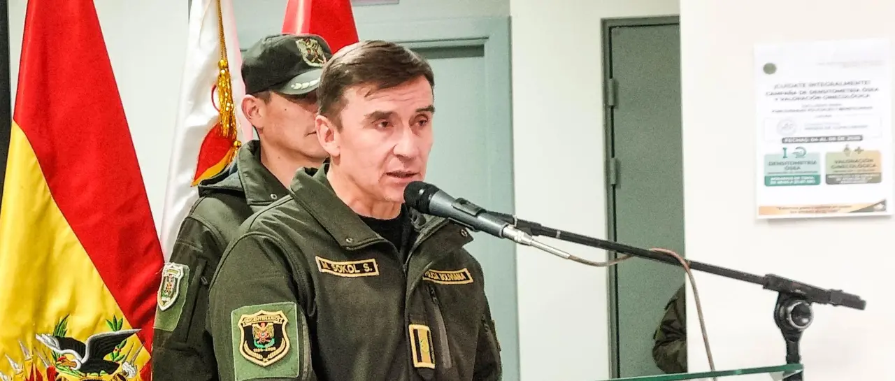 El comandante general de la Policía, Mirko Sokol/Captura de pantalla