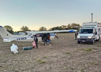 La avioneta interceptada/GA