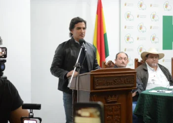 El alcalde de Santa Cruz de la Sierra, Manuel Saavedra. Foto: RRSS