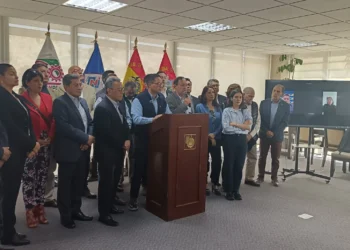 Conferencia de prensa de la Cifabol. FOTO: ABI