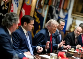 Trump se reunió con sus colaboradores/Casa Blanca