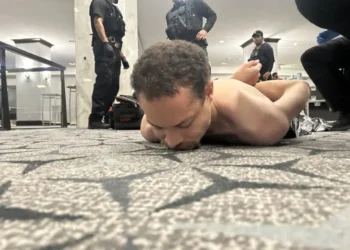 El sospechoso fue capturado por el Servicio Secreto/AFP