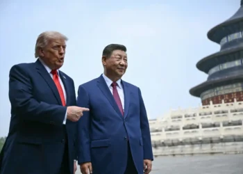 Trump y Xi Jinping en su encuentro en Pekín/AFP