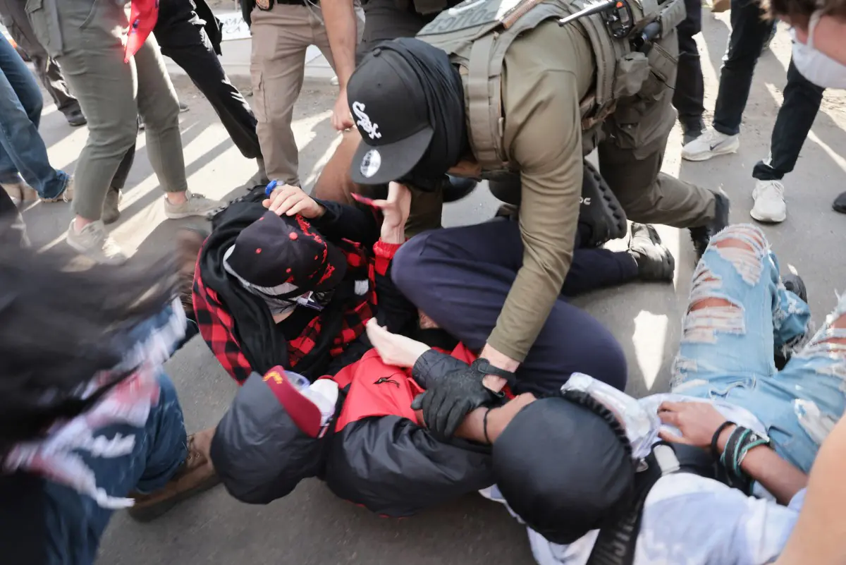 Hubo varios detenidos/AFP
