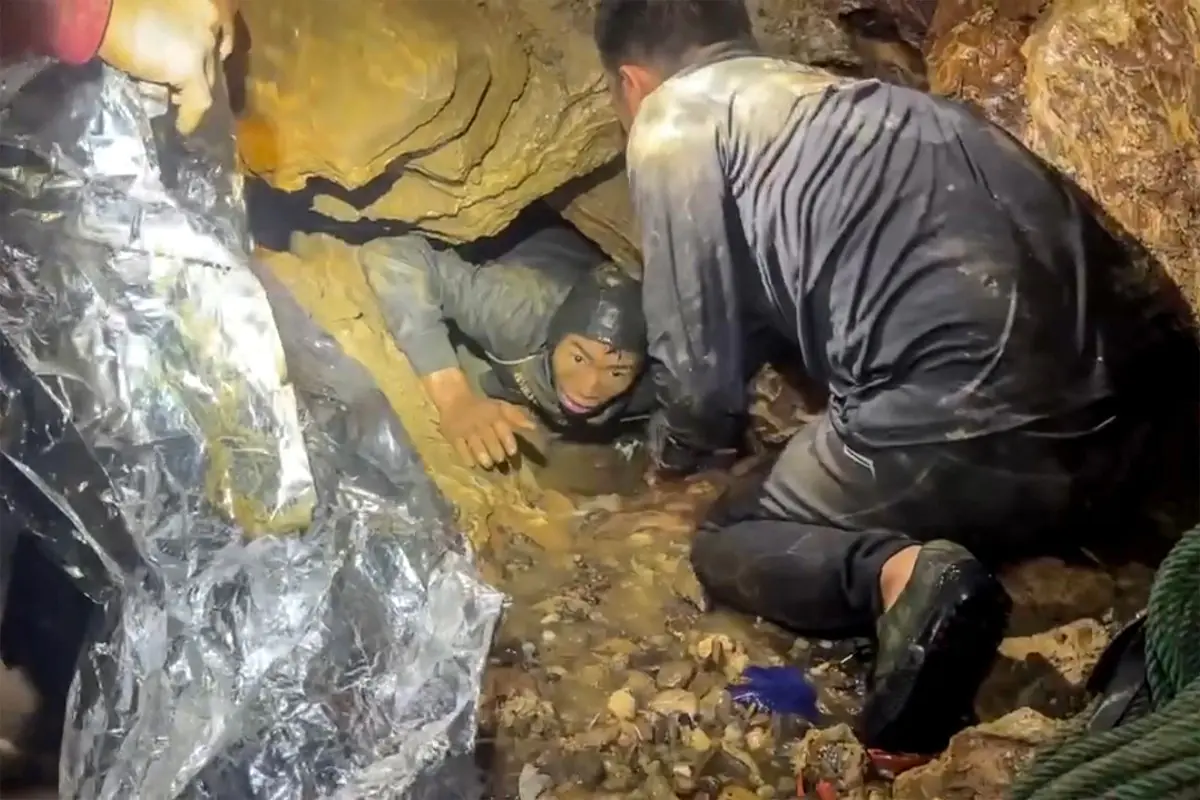El rescate es complicado/AFP