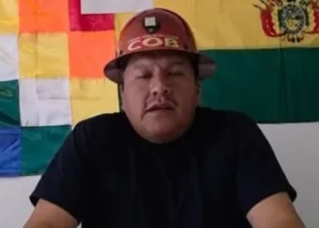 Mario Argollo en el video. Foto: Captura.