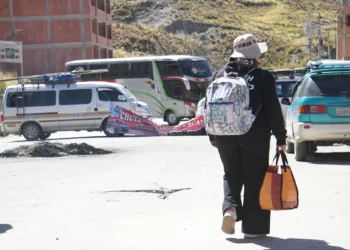 Bloqueo en rutas del país. Foto: APG