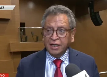 El ministro de Gobierno, Marco Antonio Oviedo. Foto: Captura