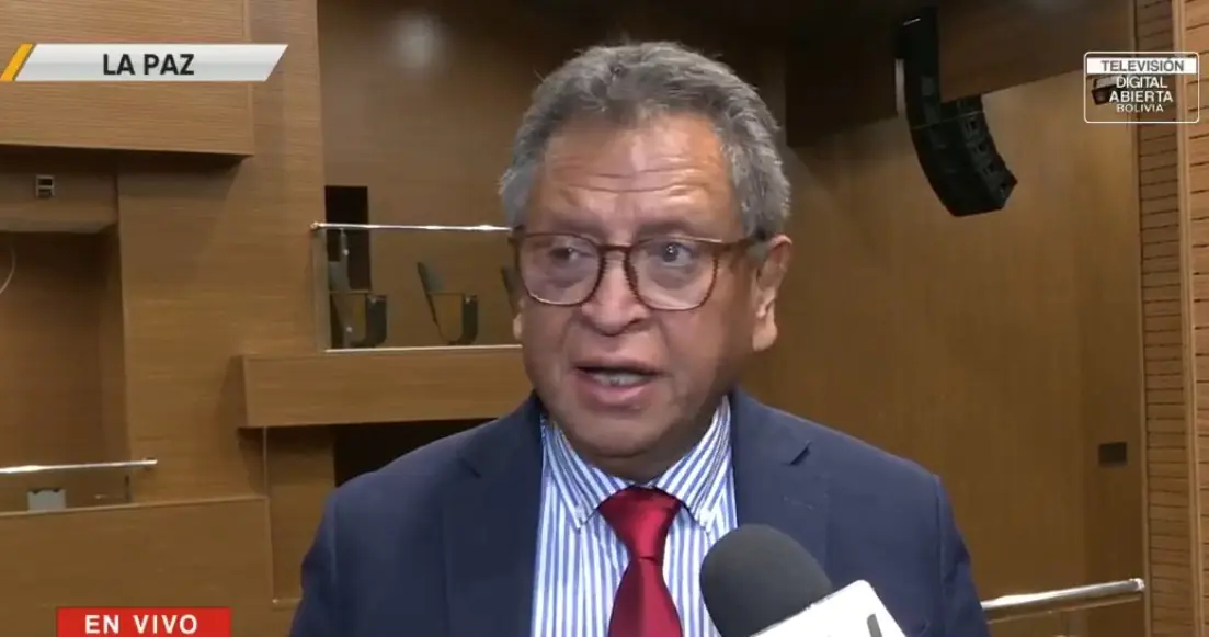 El ministro de Gobierno, Marco Antonio Oviedo. Foto: Captura