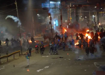Bloqueos en el país. Foto: APG