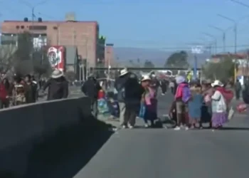 Retoman bloqueo en Senkata. Foto: Captura