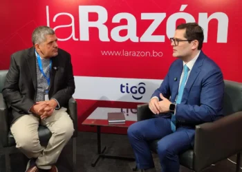 El titular de Cainco, Jean Pierre Antelo en diálogo con esta casa periodística. Foto: La Razón