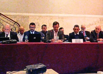 la reunión del Comité Intergubernamental de la Hidrovía Paraguay Paraná. Foto: Cadex