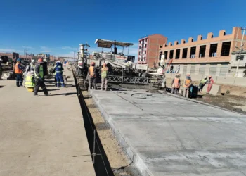 Labores de mantenimiento en carreteras. Foto: ABC