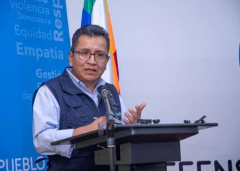 El defensor del Pueblo, Pedro Callisaya. Foto: Defensoría