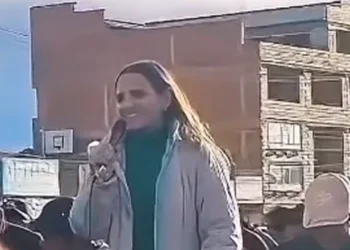 La diputada argentina estuvo en un cabildo en Senkata/Captura de pantalla