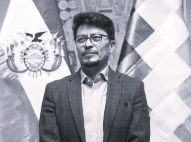El canciller Fernando Aramayo.