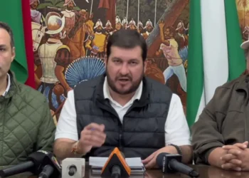 El presidente del Comité pro Santa Cruz, Stello Cochamanidis.
Foto: Captura CPSC