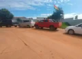 Filas por combustible en la ciudad de Cobija. Foto: Unitel