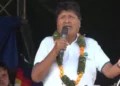 El expresidente Evo Morales. Foto: Captura