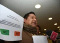 El activista, abogado y representante del Bloque de Profesionales Independientes de la ciudad de El Alto, Guido Calcina. Foto:, APG