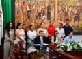Autoridades del Concejo Municipal de Santa Cruz. FOTO: Concejo de Santa Cruz