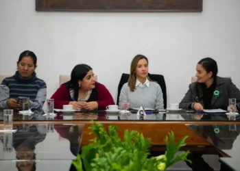 Reunión interinstitucional para coordinar acciones contra la violencia en la ciudad de Santa Cruz de la Sierra. FOTO: CMSCS