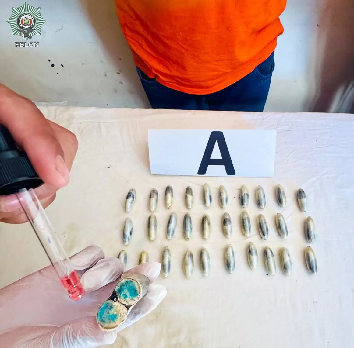 La droga estaba oculta en envases con jugo/FELCN