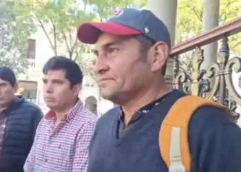 Los dirigentes dieron una conferencia de prensa/Captura de video