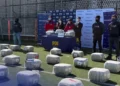 La droga hallada en el camión/PDI